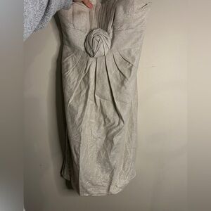 Kay Unger Beige Strapless Dress size 4